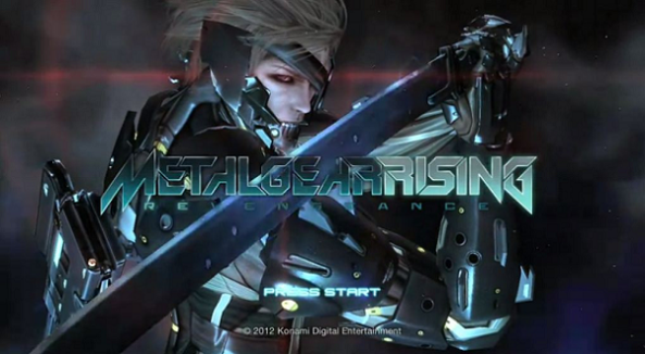 Metal Gear Rising Revengeance Title Screen